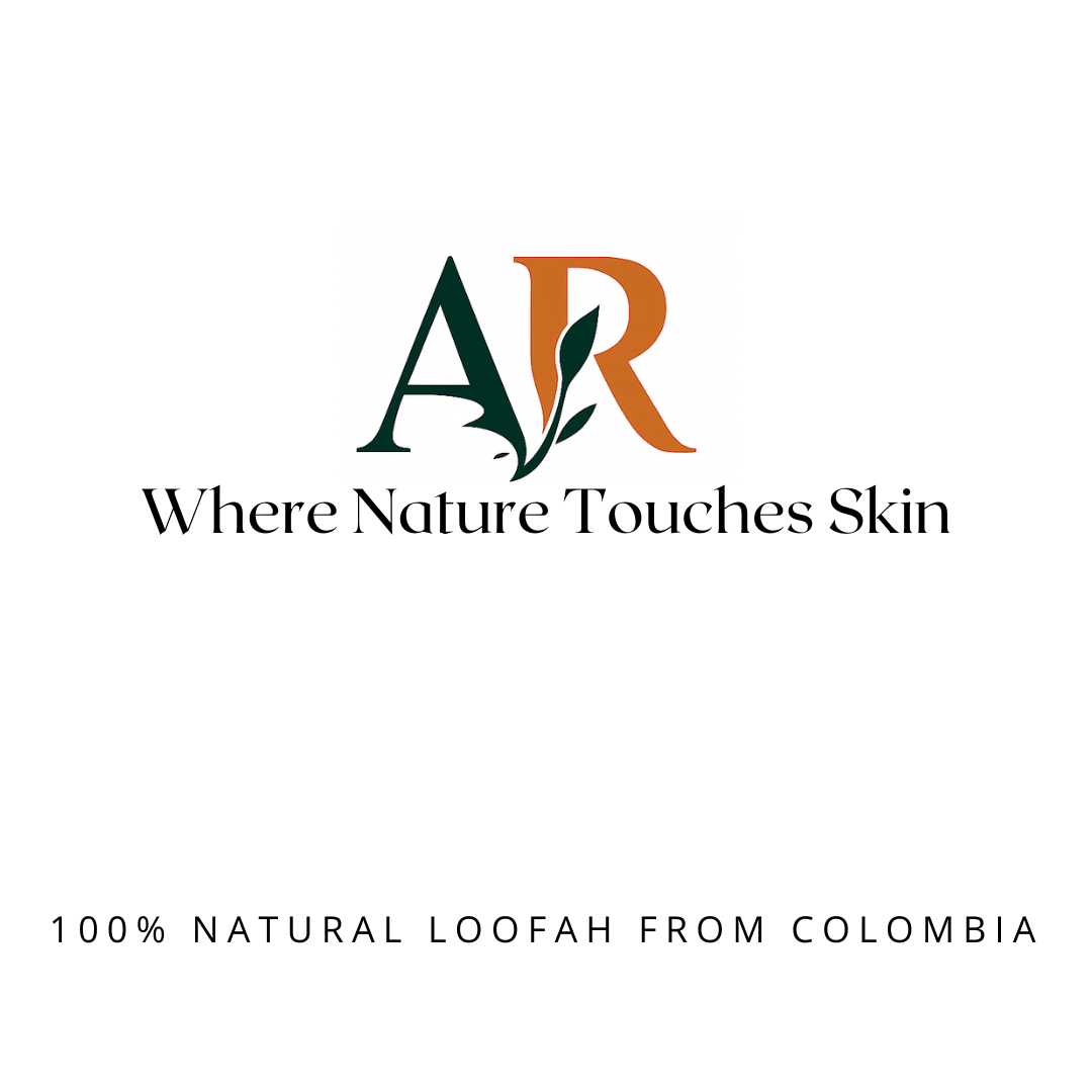 Natural Loofah 2-Pack with Premium Reusable Bag